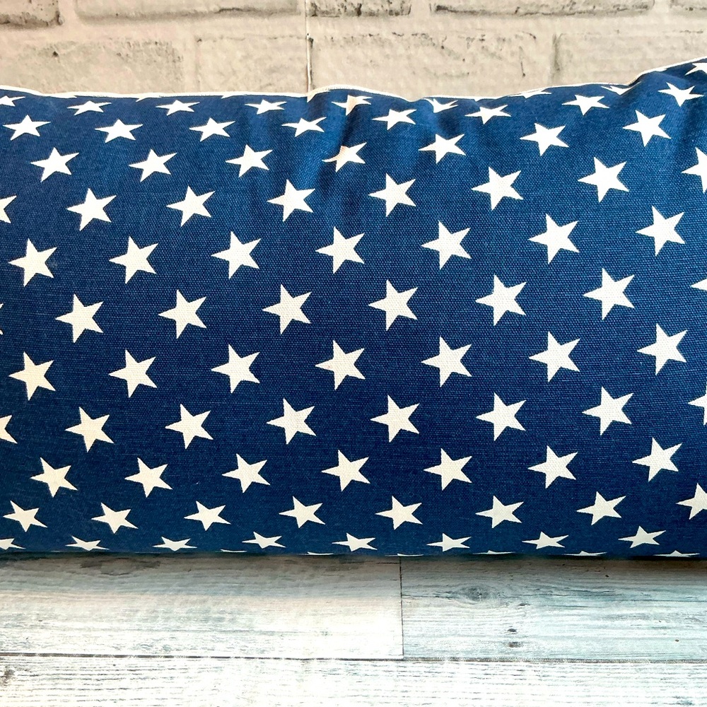 Isaac Mizrahi 14x26 Patriotic Printed Dachshund Pillow With Beads - Picture 5 of 7